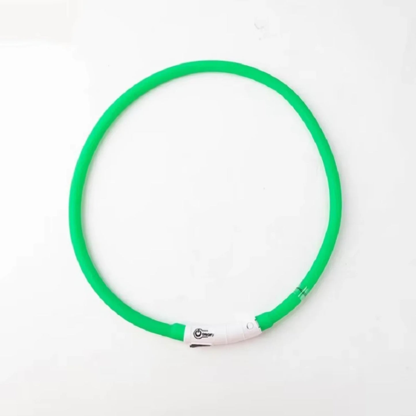 Rechargeable LED Light Dog Collar; Waterproof