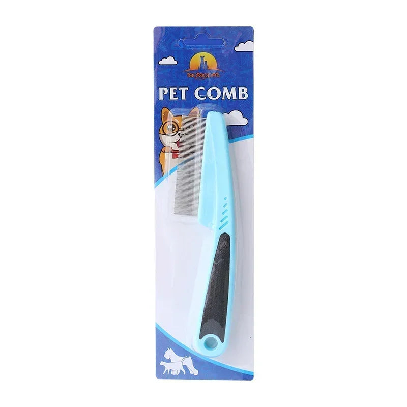Pet Flea Removal Flea Comb, Stainless Steel Needle, Close-Tooth