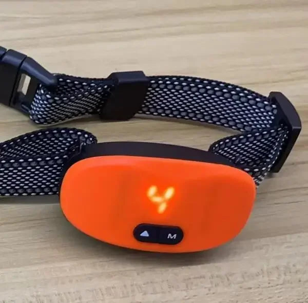 Anti bark dog collar; Electric shock Vibration with LED