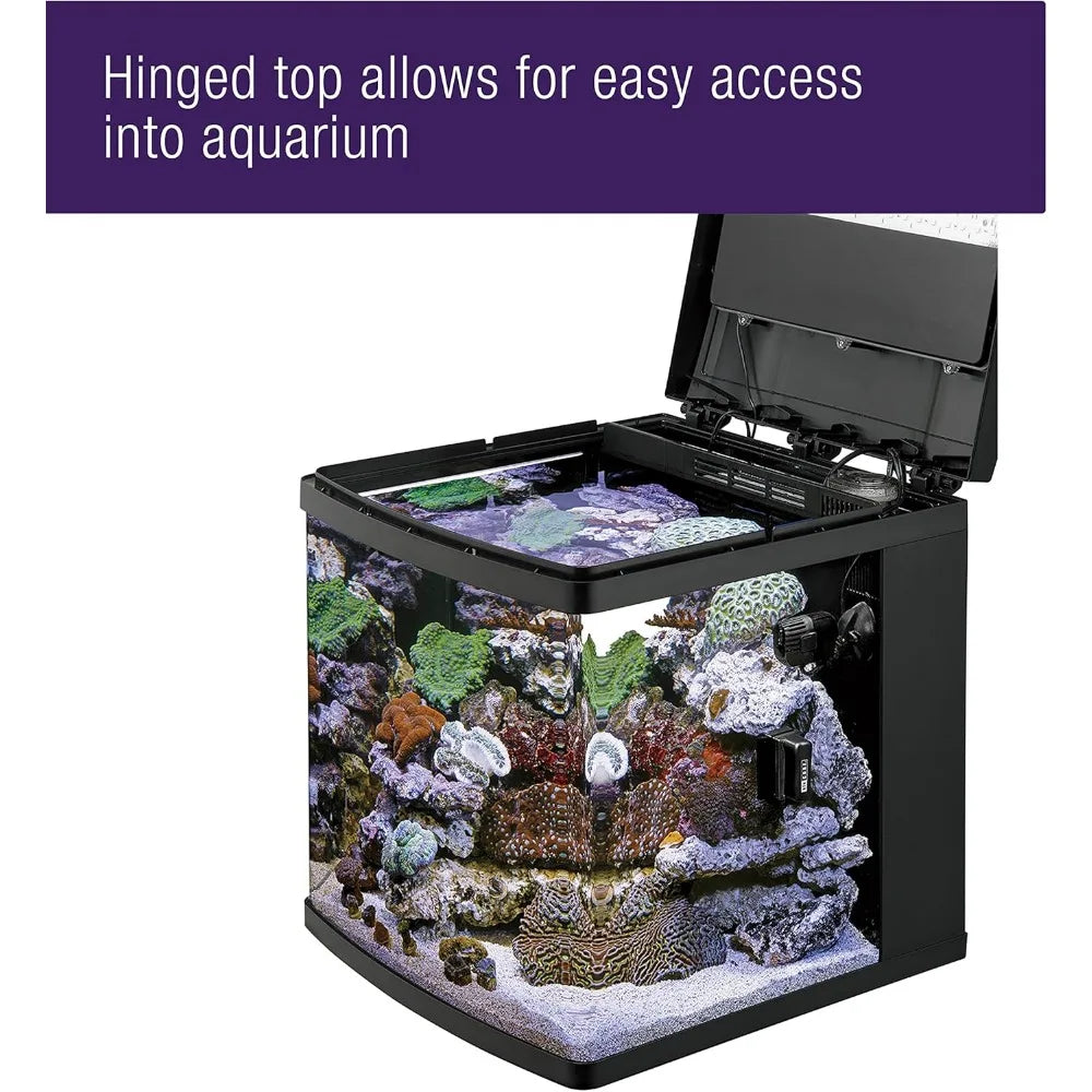 LED Aquarium Fish Tank Kit for Saltwater, 32 Gallon