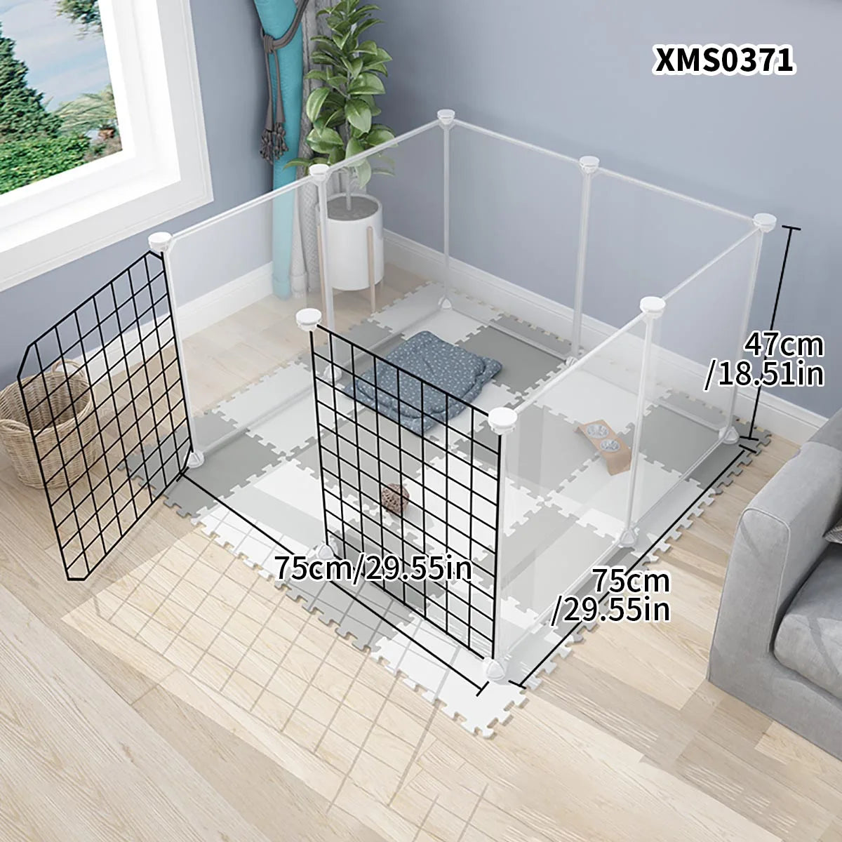 Small Animal Anti-Jailbreak Fence