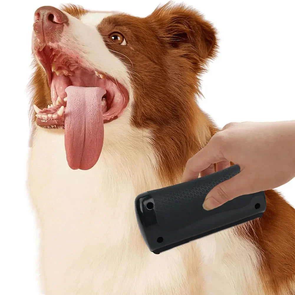 Pet Hair Remover Shedding Brush & Fur Knot Cutter , Long and Short Fur