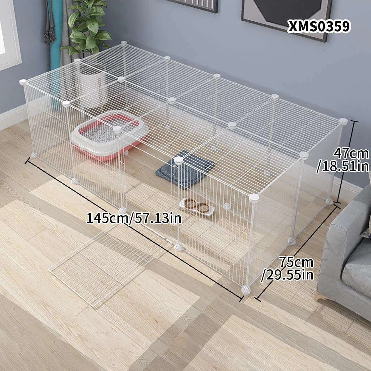 Small Animal Anti-Jailbreak Fence