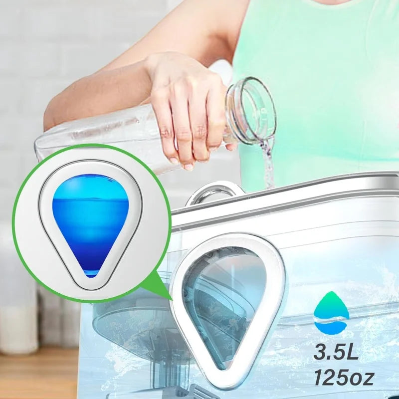 3.5L large capacity Stainless Steel Pet Water Dispenser