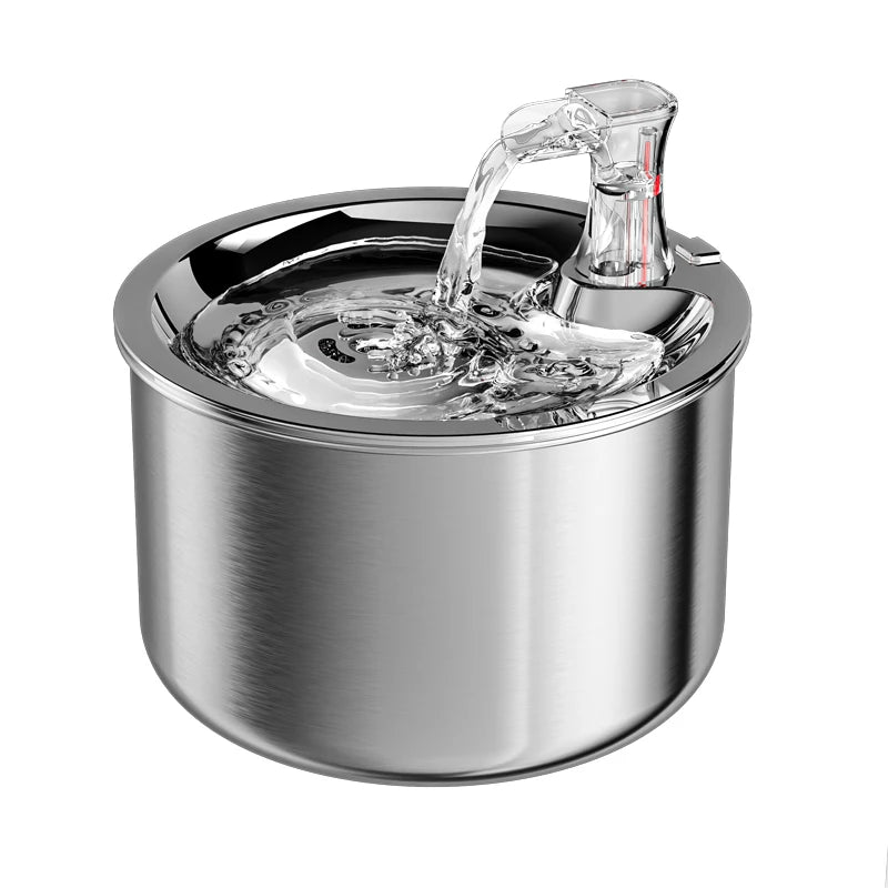 2L fully stainless steel Automatic pet water dispenser