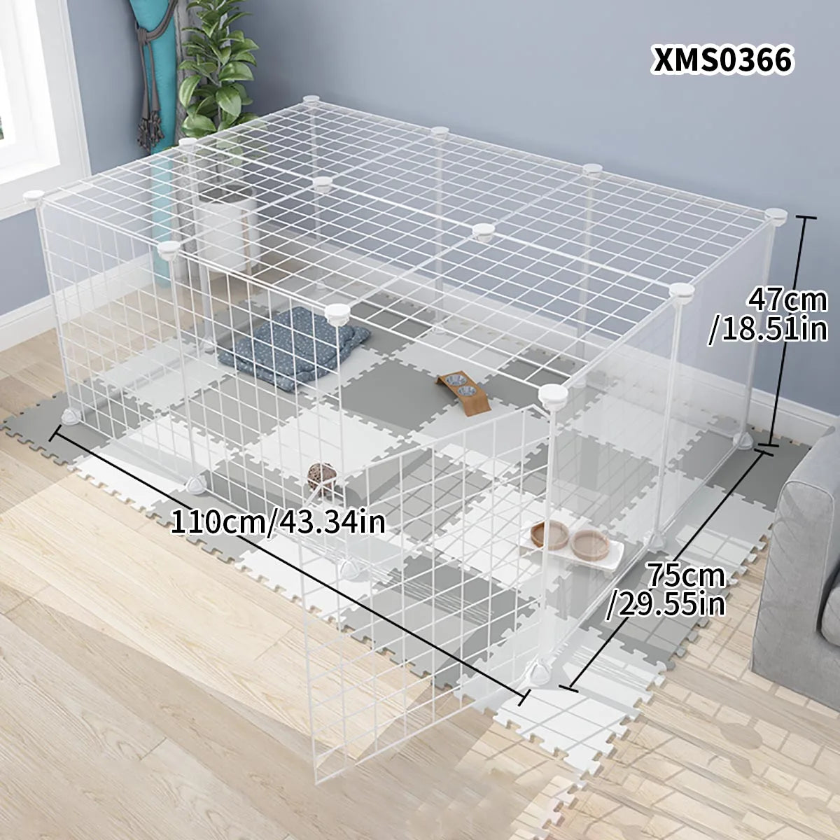 Small Animal Anti-Jailbreak Fence