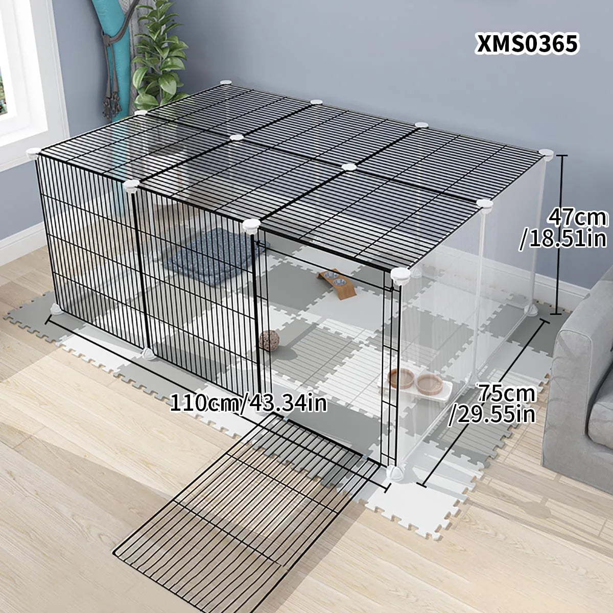 Small Animal Anti-Jailbreak Fence