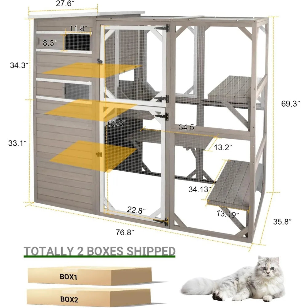 Large Cat House