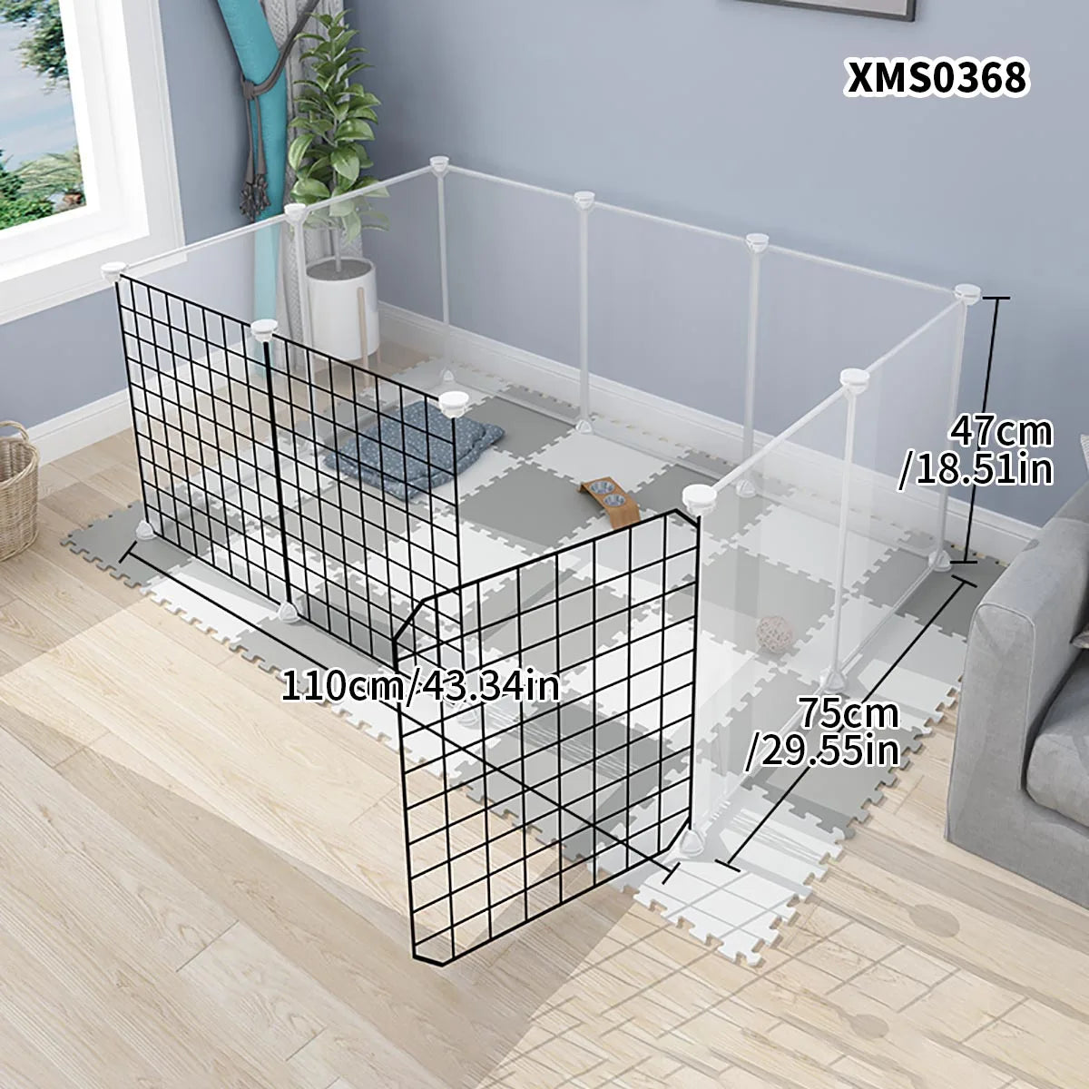 Small Animal Anti-Jailbreak Fence