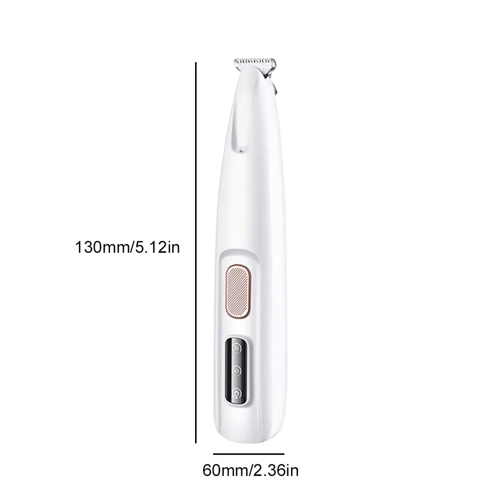Cordless Pet Paw & HairTrimmer / Clipper with LED Light