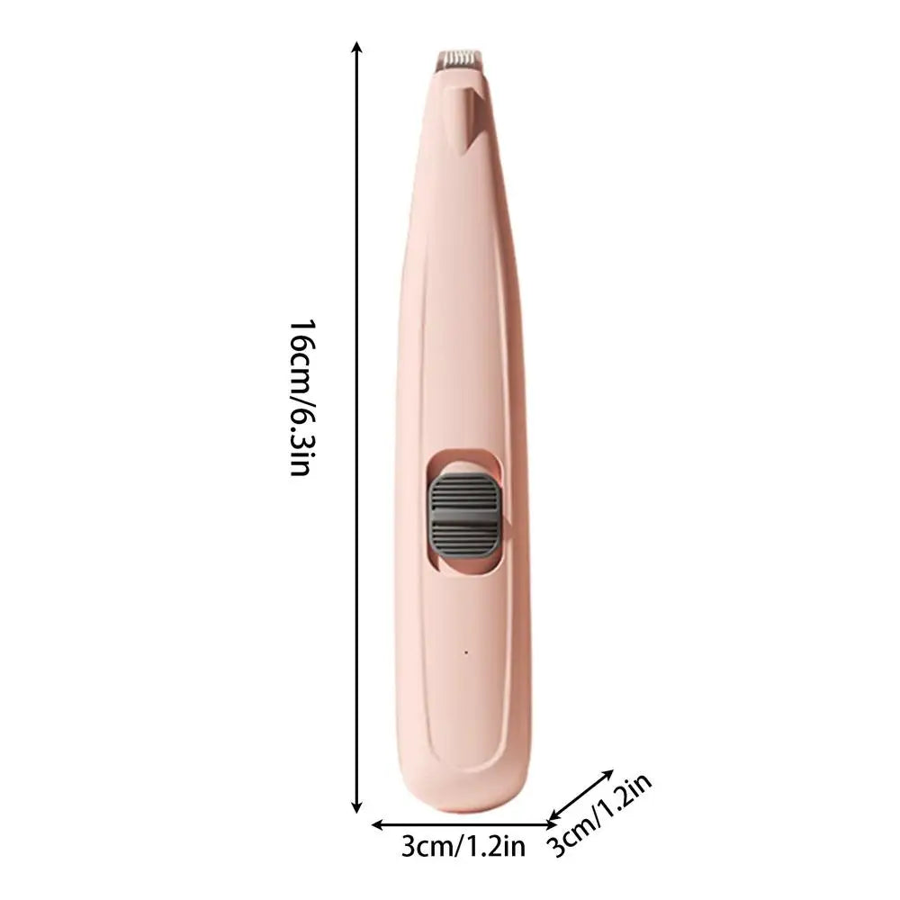 Cordless Pet Paw & HairTrimmer with LED Light