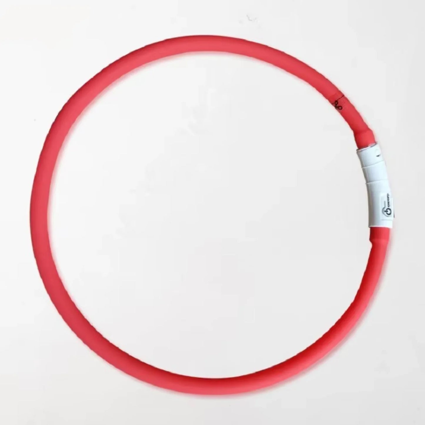 Rechargeable LED Light Dog Collar; Waterproof