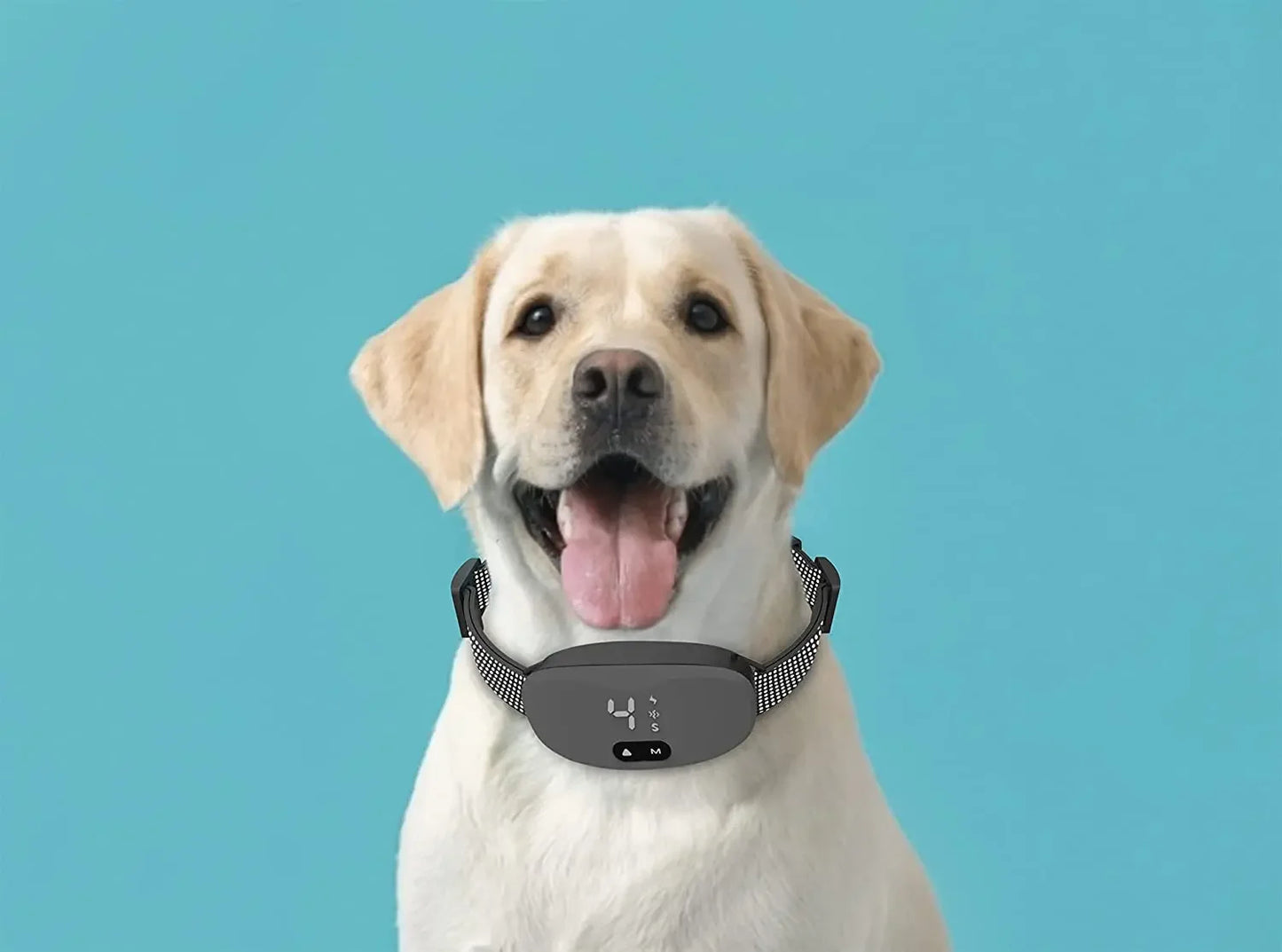 Anti bark dog collar; Electric shock Vibration with LED