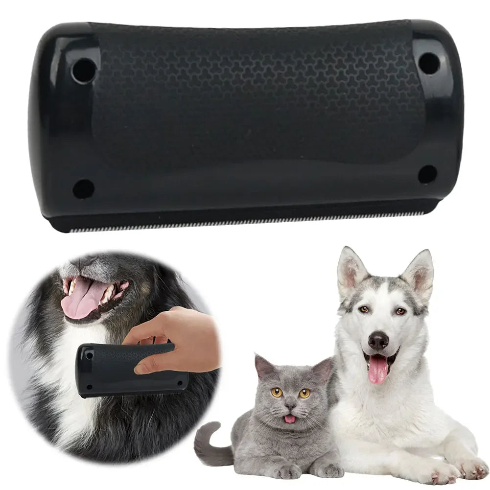 Pet Hair Remover Shedding Brush & Fur Knot Cutter , Long and Short Fur