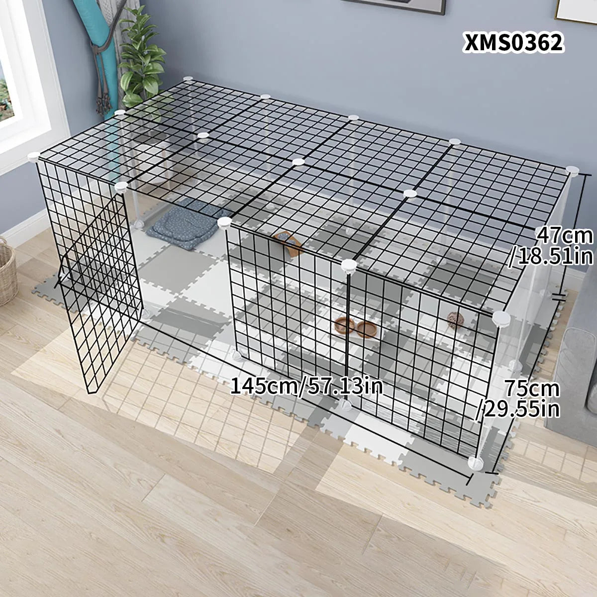 Small Animal Anti-Jailbreak Fence