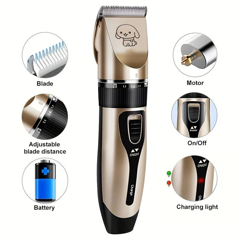 Pet Electric Hair Trimmer / Clippers Kit