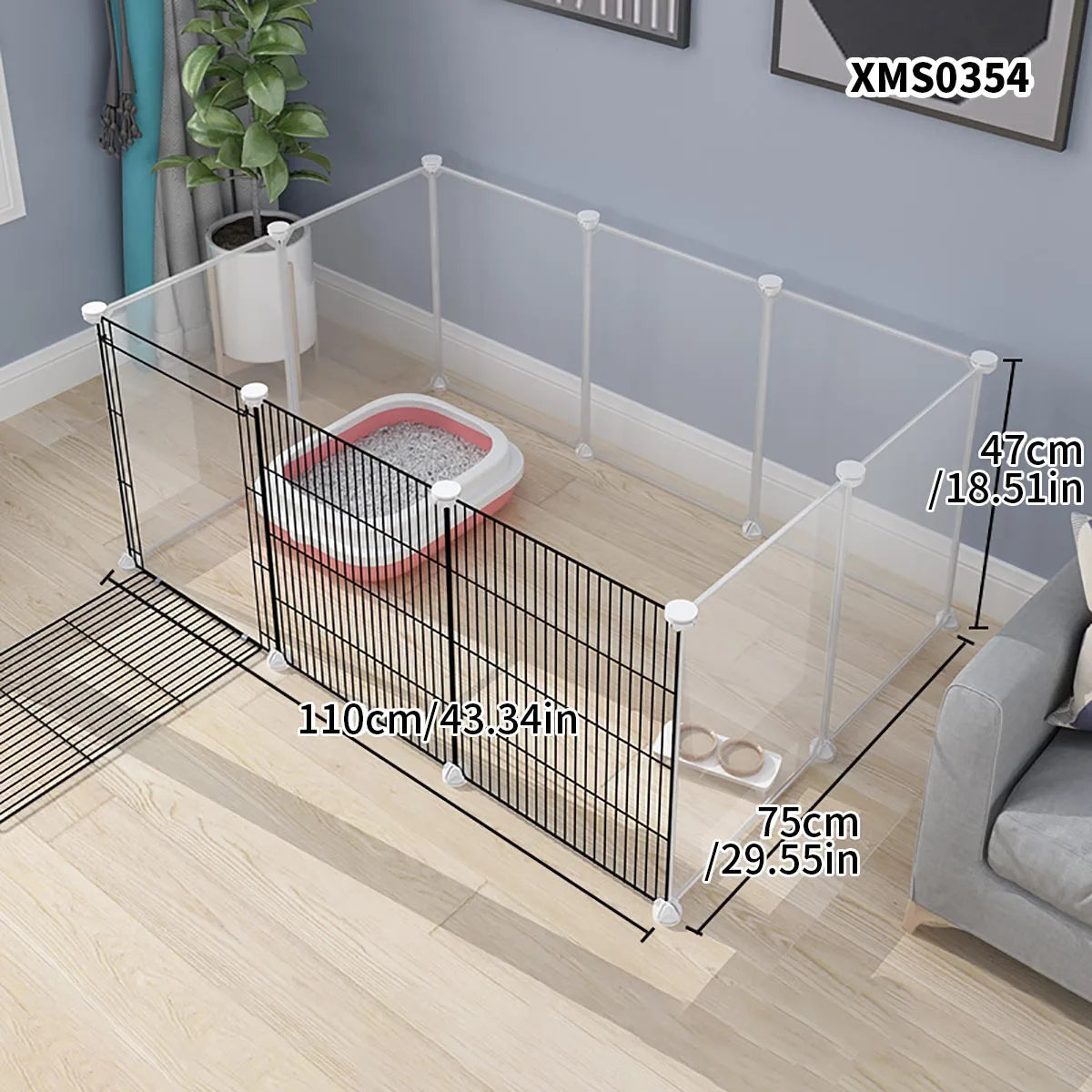 Small Animal Anti-Jailbreak Fence
