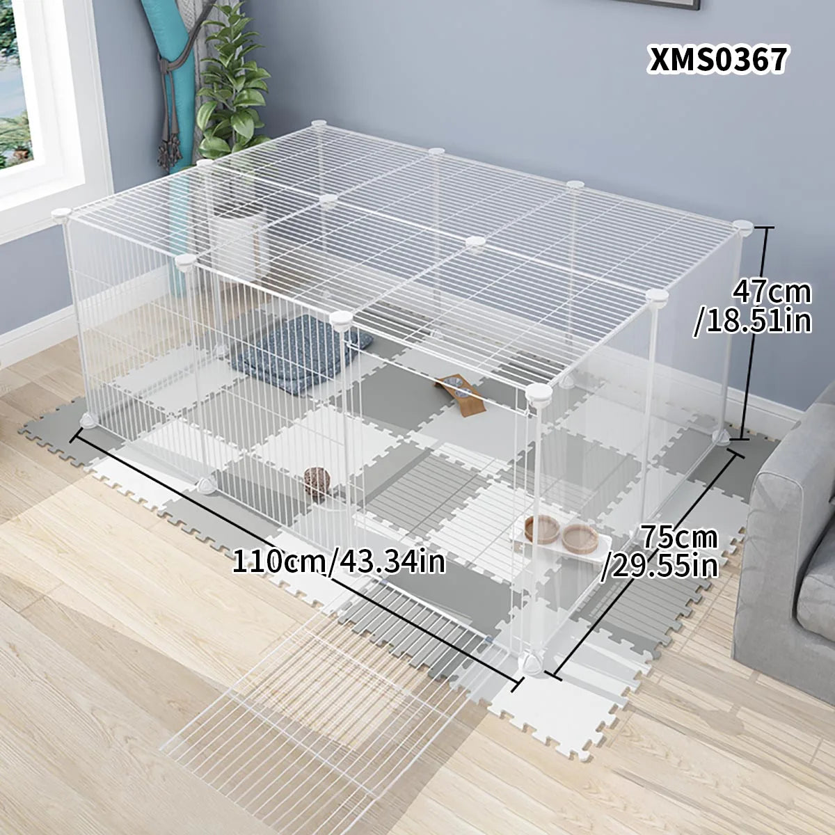 Small Animal Anti-Jailbreak Fence