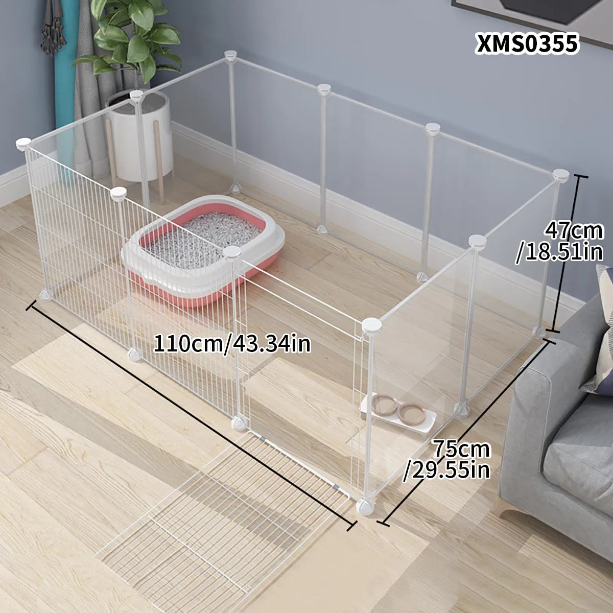 Small Animal Anti-Jailbreak Fence