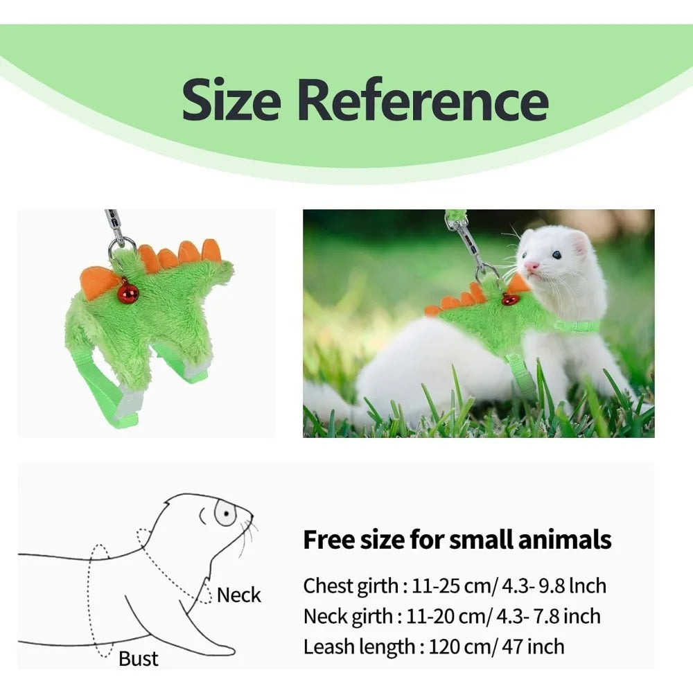 Ferret Harness and Leash Set with Bell