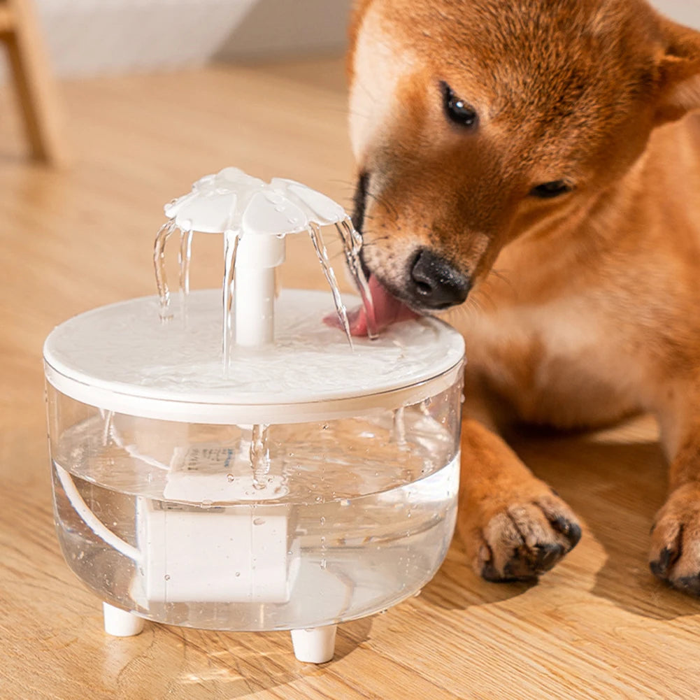 1200ml Automatic Recirculating Pet Water Fountain