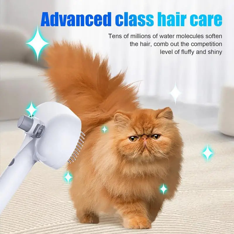 Pet Hair Remover Shedding Steam Brush