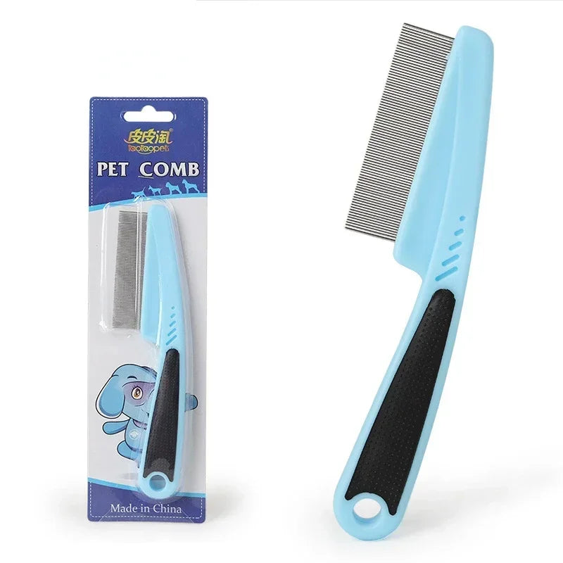 Pet Flea Removal Flea Comb, Stainless Steel Needle, Close-Tooth