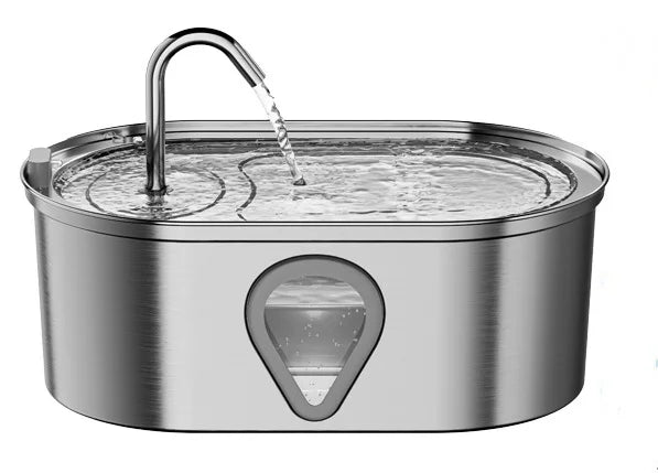 3.5L large capacity Stainless Steel Pet Water Dispenser