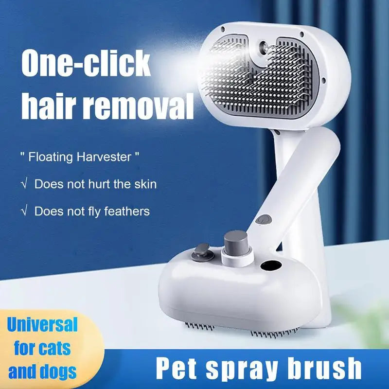 Pet Hair Remover Shedding Steam Brush