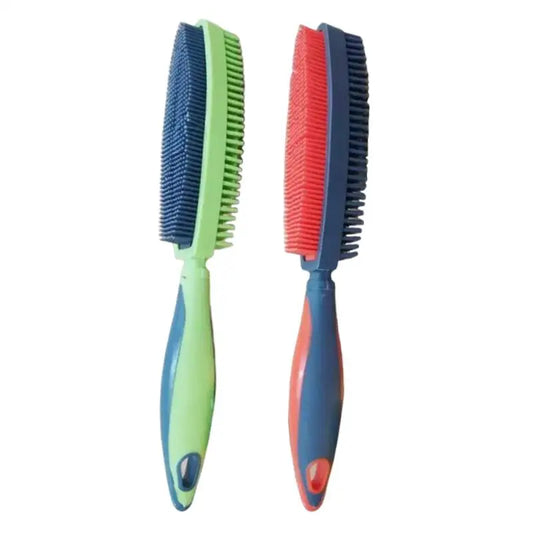Double-Sided Pet Hair Remover Shedding Brush