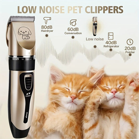 Pet Electric Hair Trimmer / Clippers Kit