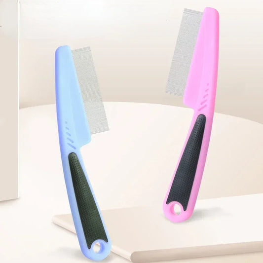 Pet Flea Removal Flea Comb, Stainless Steel Needle, Close-Tooth