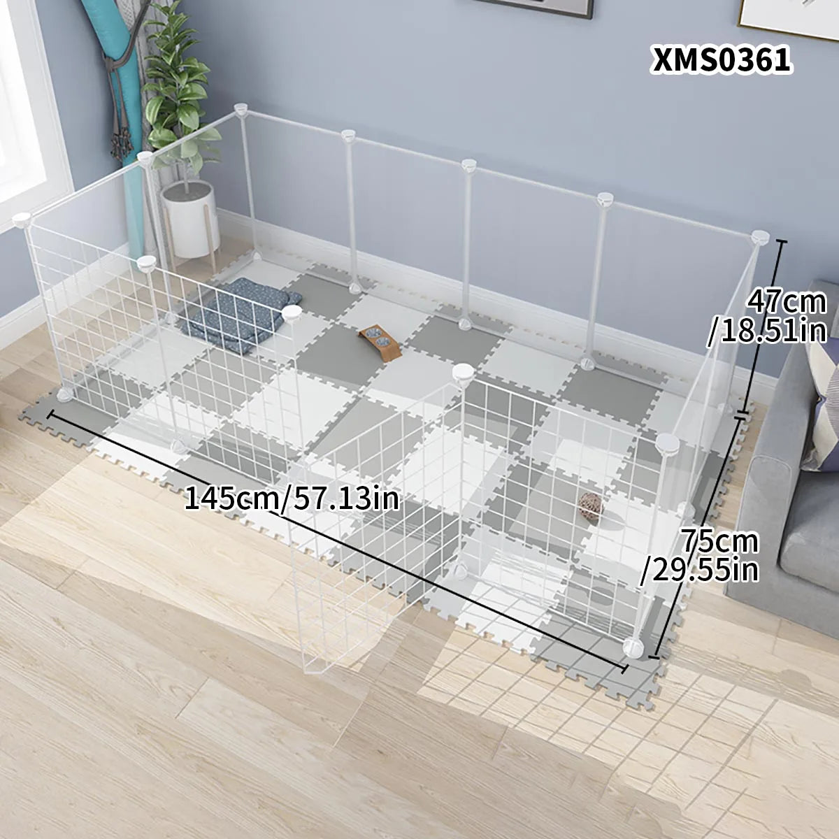 Small Animal Anti-Jailbreak Fence